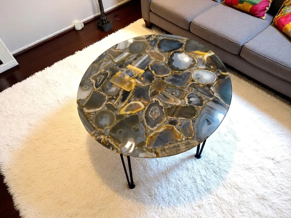 Beauty of Agate Console Table Tops for Home Decor