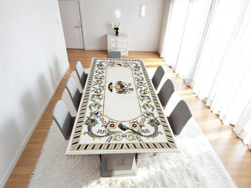 Bespoke Marble Dining Table Bases – Unique & Personalized Design