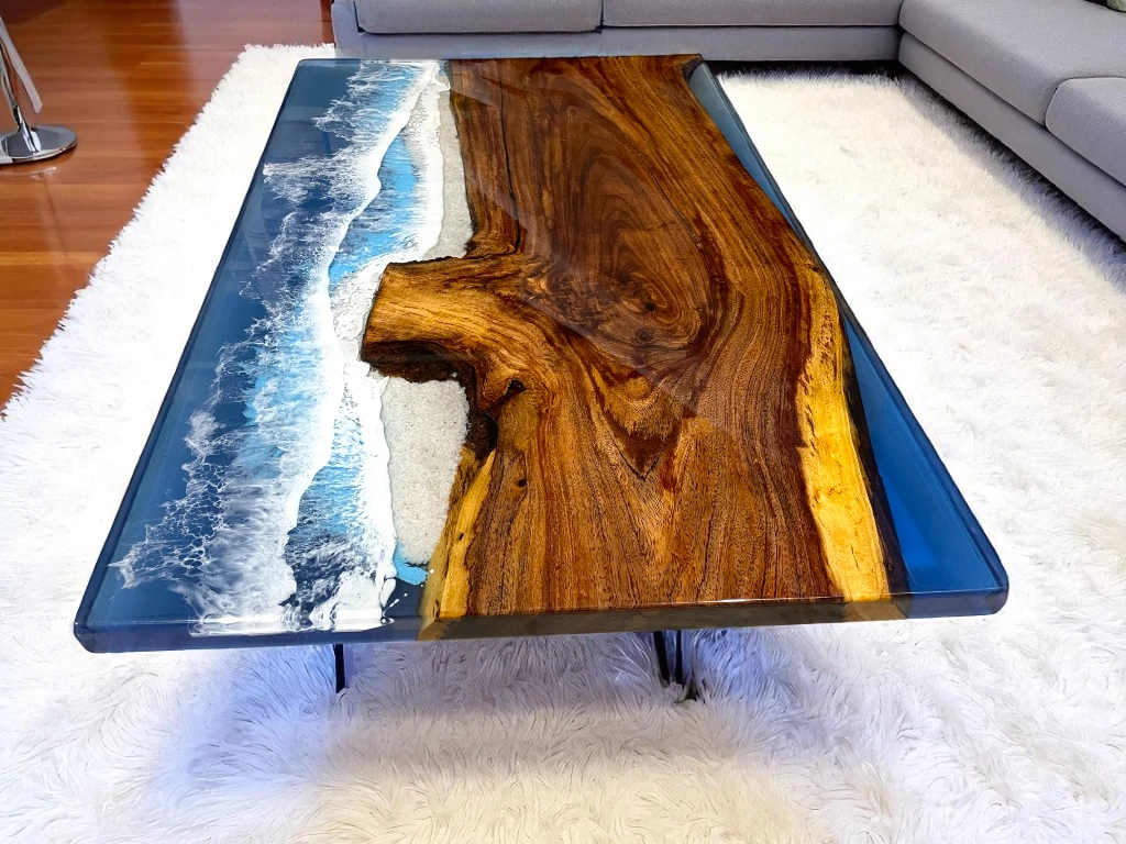 Buy Epoxy Resin Console Table - Handmade Furniture 