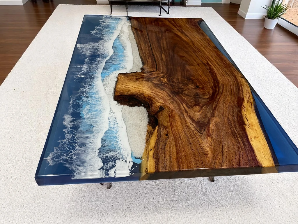 Buy Epoxy Resin Console Table - Handmade Furniture 