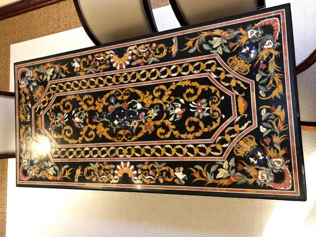 Buy Marble Dining Table Tops - Luxury Pietradura Masterpiece 