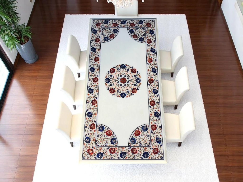 Classic Marble Dining Table – Shop Now
