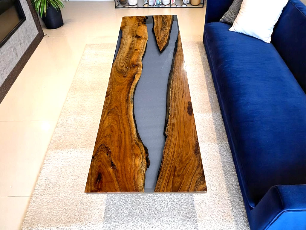 White Marble Side Table for Living Room
