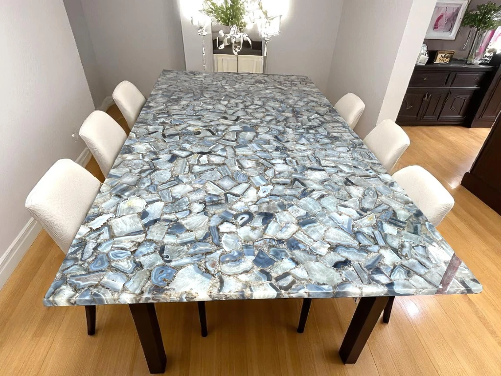 Luxury Agate Dining Table – Limited Stock